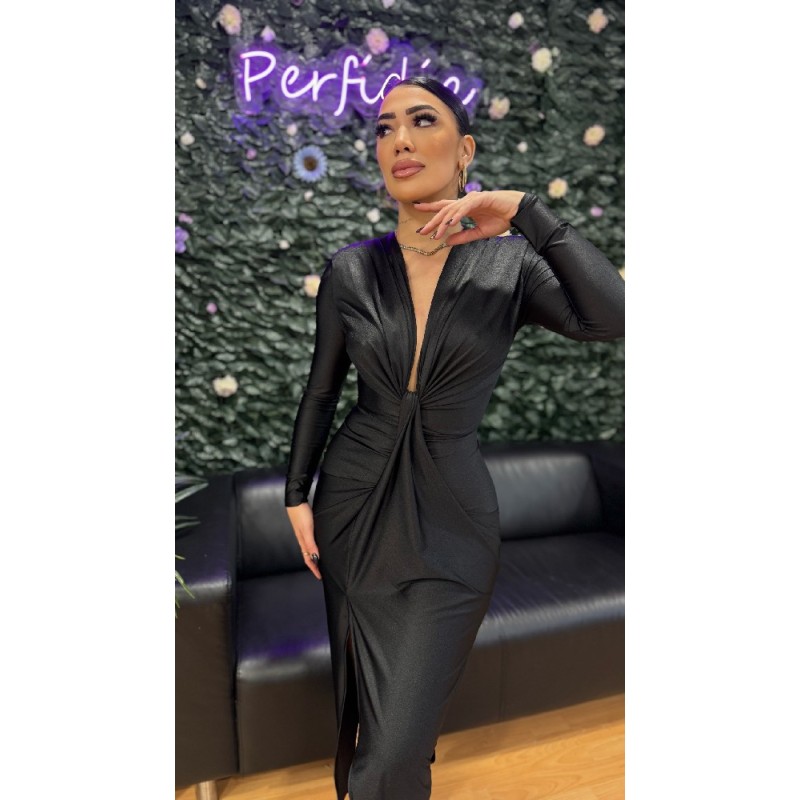 1479 NEGRO VESTIDO LEISHA