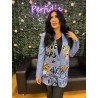 1807 AZUL CHAQUETA TENDENCIA