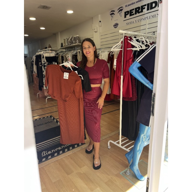 1924 NARANJA CONJUNTO CANALE