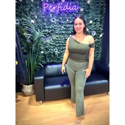 2010 VERDE PANTALÓN REDUCTOR CAMPANA