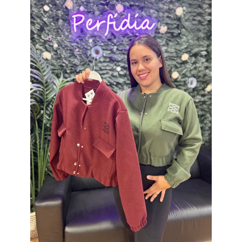 2015 VERDE CHAQUETA RAQUEL