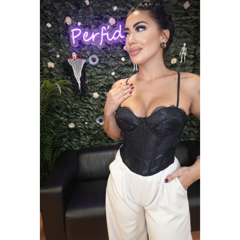 2119 NEGRO TOP CORPIÑO