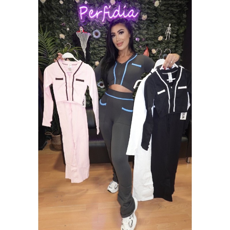 2157 ROSA CONJUNTO DEPORTE LICRA