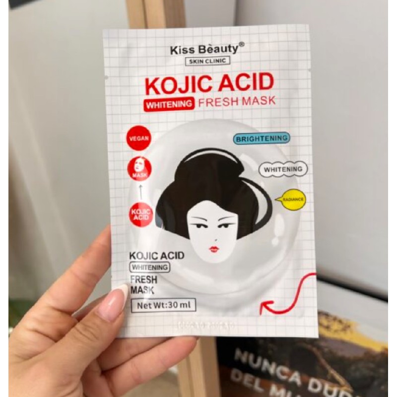 2167 BLANCO MASCARILLA FACIAL KOJIC