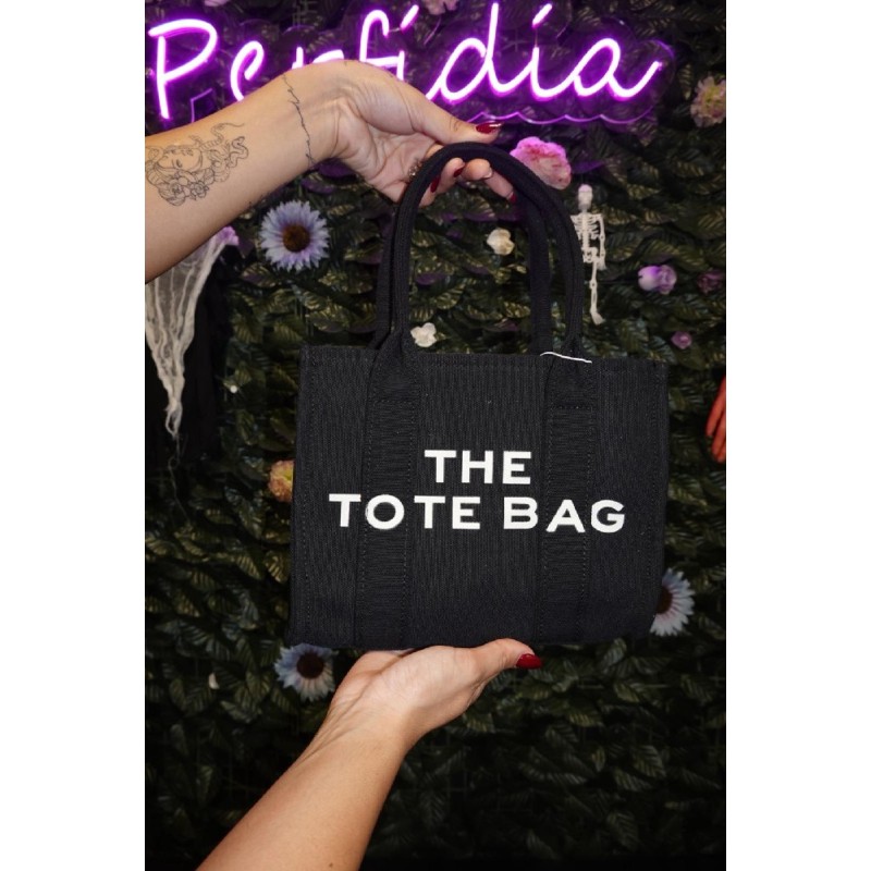 2175 NEGRO BOLSO TOTE TELA