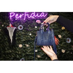 2310 AZUL BOLSO TOTE PEQUEÑO