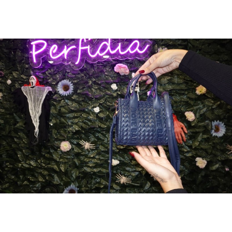 2310 AZUL BOLSO TOTE PEQUEÑO