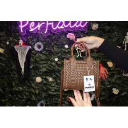 2312 MARRON BOLSO TOTE PEQUEÑO