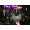 2319 GRIS BOLSO ANIMAL PRINT CORTO
