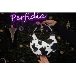 2320 BLANCO BOLSO ANIMAL PRINT CORTO