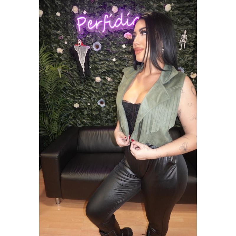 2341 VERDE CHALECO FLECOS