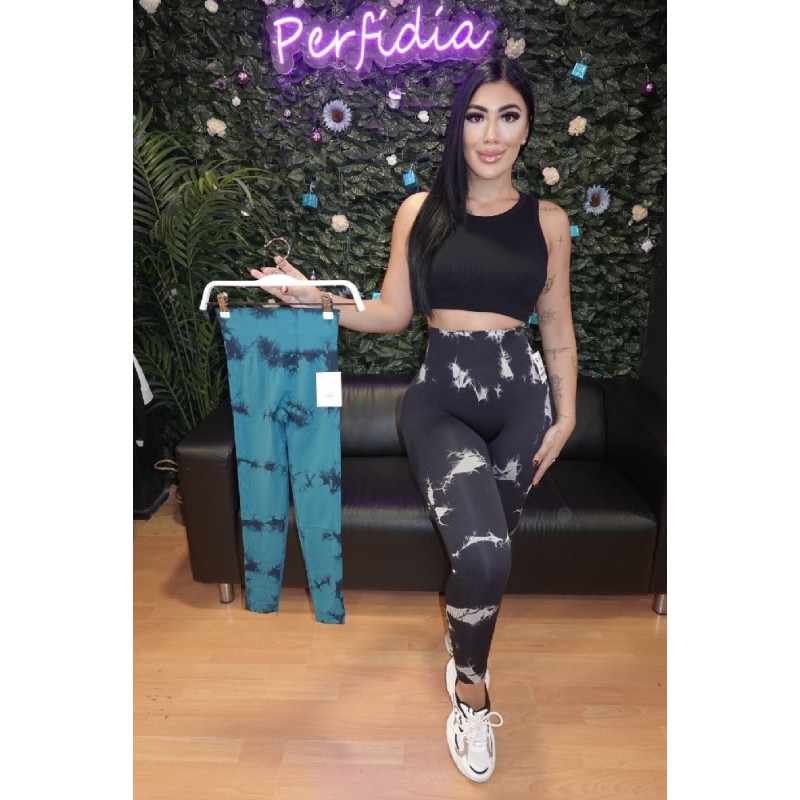 2388 AZUL LEGGINS TAI-DAY