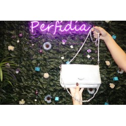 2400 PLATEADO BOLSO ALAS