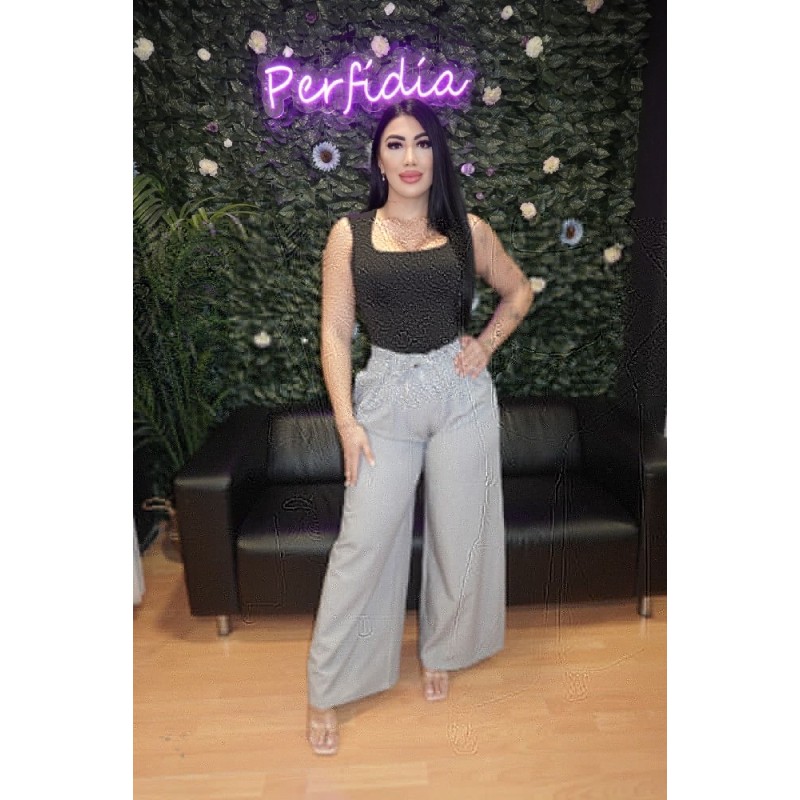 2424 NEGRO CAMISETA LICRA