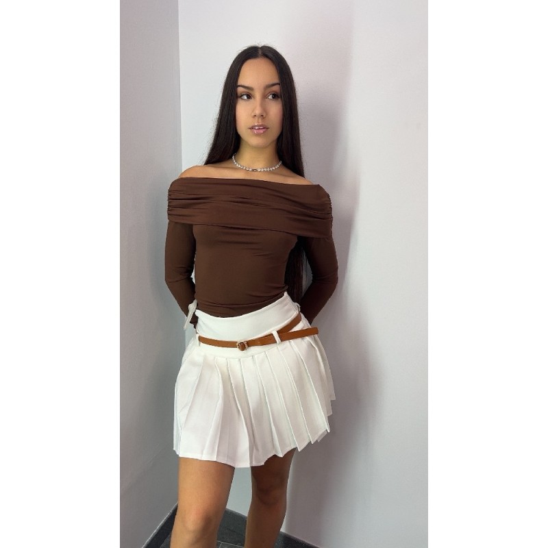 718 BLANCO FALDA PANTALON TABLA